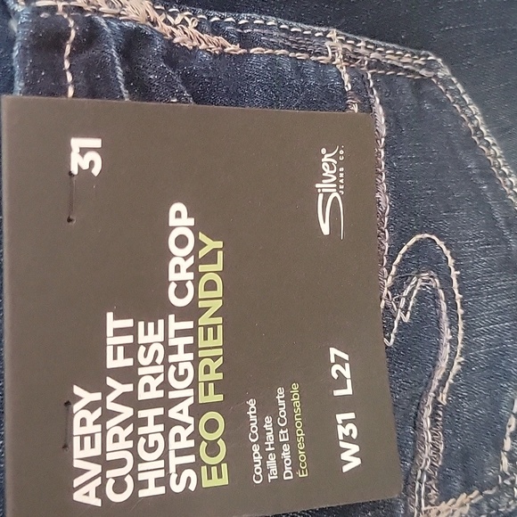 Silver Jeans-Avery, 31 × 27, Blue, NWT - Picture 5 of 12